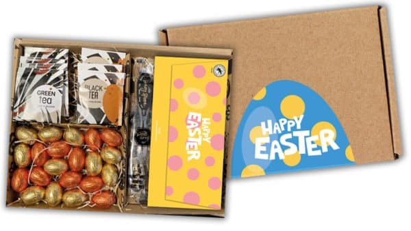 Luxe brievenbus geschenkdoos voor Pasen