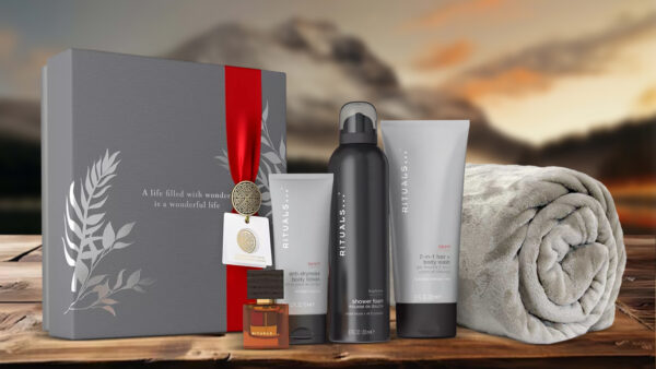 Rituals Homme voor mannen met fleec plaid